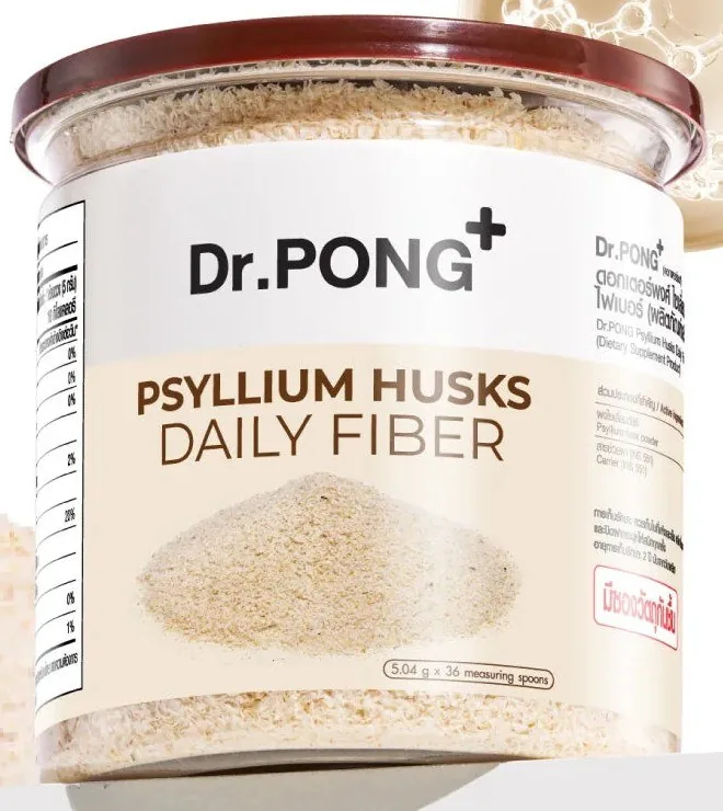 Dr.PONG Psyllium Husks Daily Fiber 181.44 g